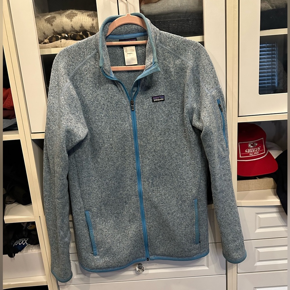 Blue Patagonia jacket size L